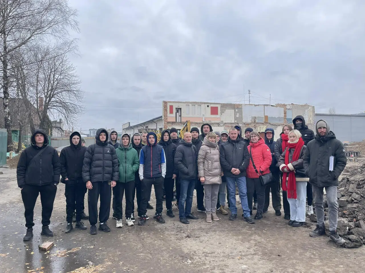 Екскурсія на будівельний майданчик
