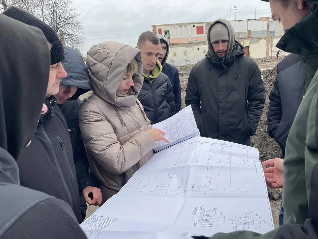 Екскурсія на будівельний майданчик