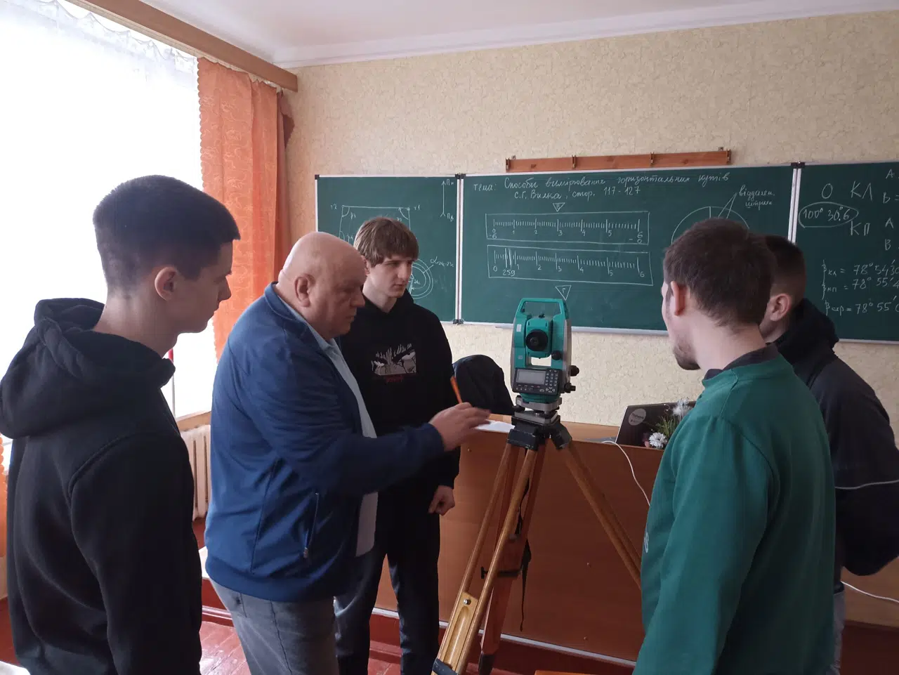 Відкрите заняття з дисципліни “Інженерна геодезія”