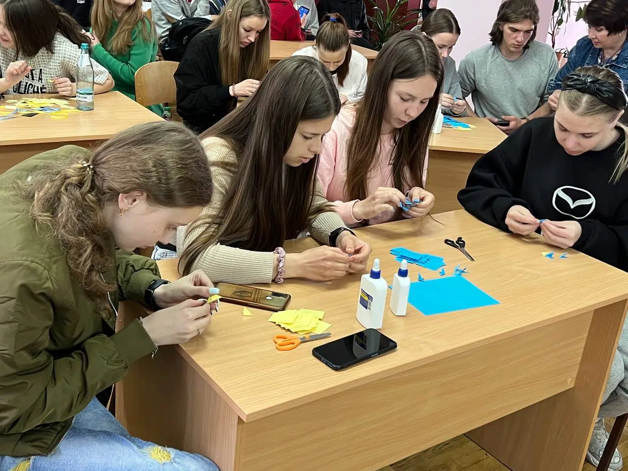 Майстер-клас із виготовлення пшеничного колосся у техніці модульне оригамі