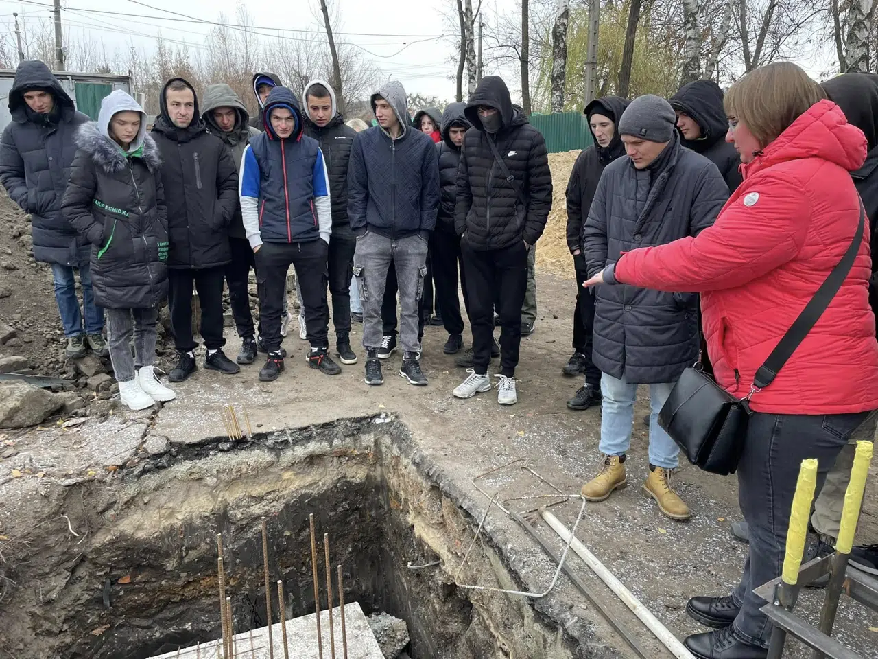 Екскурсія на будівельний майданчик